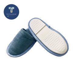 دمپایی حوله ای سبزآبی